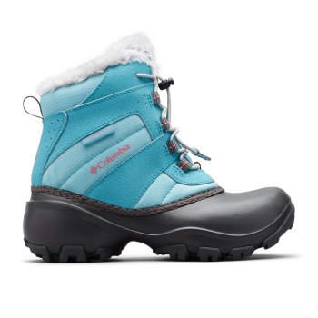 Dívčí Kozačky Columbia Rope Tow III Waterproof Hnědé Růžové QVDCUF146